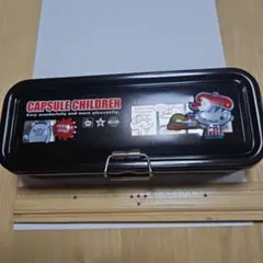 CAPSULE CHILDREN 筆箱 KAMOI JAPAN　缶ペンケース３段のサムネイル