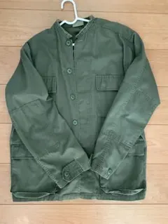 オリーブグリーン ミリタリージャケット Sサイズ