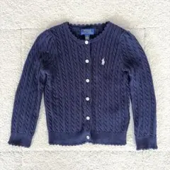 Polo Ralph Lauren ケーブルニット カーディガン 4 110cm