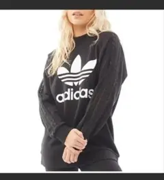 adidas ブラック スウェットMサイズ