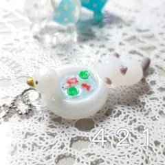421☆ハンドメイド レジン 猫 アヒル 金魚 オリジナル