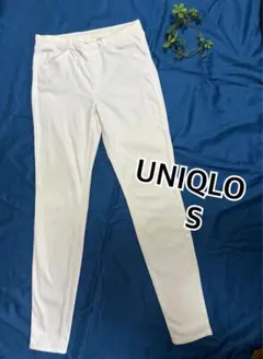 ♡UNIQLO ユニクロ　HEATTECH ホワイトスキニーパンツ S