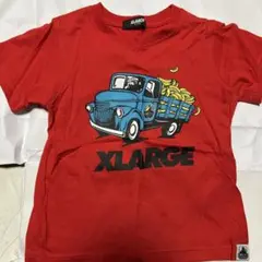 XLARGE 赤 トラック バナナ Tシャツ