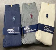 Polo by Ralph Lauren メンズソックス 3足セット
