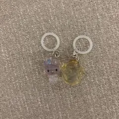 サンリオ カプセルトイ チャーム マイメロ ポムポムプリン 2個セット