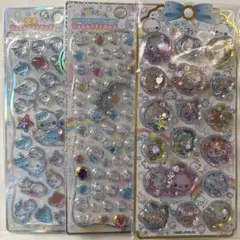 ぷくぷく あわわちゃん ❤︎ ストーンつきジュエルプチドロップ・ウォーターシール