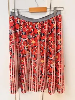 Cath Kidston 花柄 プリーツスカート Mサイズのサムネイル