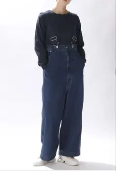 サス付きワイドパンツ　タグ付き