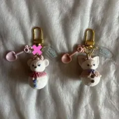 ディズニー☆シークレット・オブ・スノーウィーデイリーナベル雪だるまチャーム