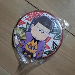 おそ松さん　BIG缶バッジ　一松　花札松　シルクハット限定　缶バッジ