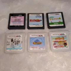 ニンテンドーDS 3DS ソフト 6本セット まとめ売り
