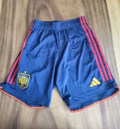 adidas スペイン代表 ハーフパンツ Sサイズ　ネイビー
