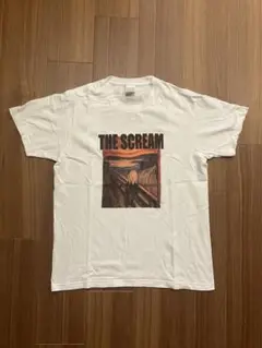 大塚国際美術館 THE SCREAM【M】ムンク 叫び Ｔシャツ 白　限定品