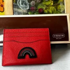 COACH レインボーカードケース パスケース 定期入れ