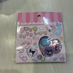 サンリオキャラクターズ おはじきシール A ハローキティ マイメロディ クロミ