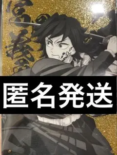 鬼滅の刃 京都IP書店 冨岡義勇 アクリルラメプレート 柱 無限城