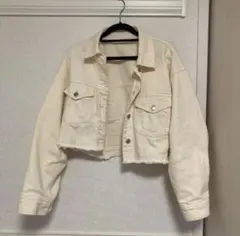 INGNI ホワイト デニムジャケット アウター