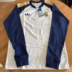 adidas レアルマドリード 長袖シャツ 3XL テラスアイコン - メルカリ