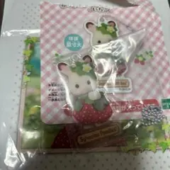 シルバニア　赤ちゃん　アクリルキーチェーン　ショコラウサギ