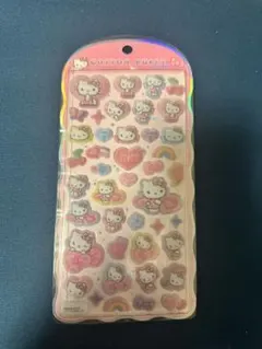 コットンパフィーシール サンリオキャラクターズ ハローキティ レオパード