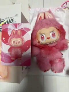 ラブブLABUBU♡POP MART バニーキャラクター ぬいぐるみ２個セット！