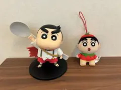 クレヨンしんちゃん フィギュア ぬいぐるみ 2点セット