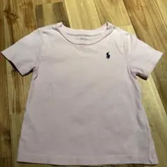 ラルフローレン ベビーTシャツ ピンク 85cm ワンポイントロゴ