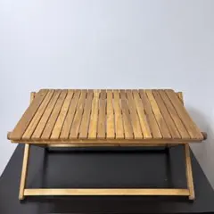カステルメルリーノ フォールデイングウッドスツール ブラック - メルカリ