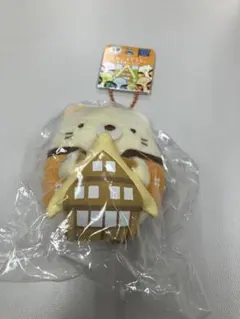 すみっコぐらし　ご当地　ぬいぐるみキーチェーン　ねこ飛騨　合掌造りでぶらり　新品