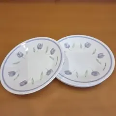 コレール VALENTINO CHRISTY チューリップ柄 ビンテージ | Mercari