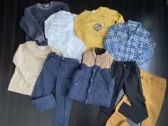 ブランド服　8点セット 男の子キッズ 120〜130　まとめ売り おまけ付き