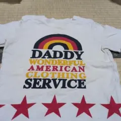Daddy Oh Daddy 半袖Tシャツ レインボー スター柄のサムネイル