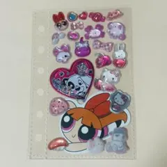 ボンボンドロップシール ウォーターシール 他 赤 ピンク 色しばり おすそわけ