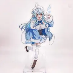 ホロライブ　雪花ラミィ　ねんどろいど　アクリルルームスタンド ねんどろいど 雪花ラミィ