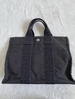 エルメス◎HERMES フールトゥ ハンドバッグ PM エールライン グレー 灰
