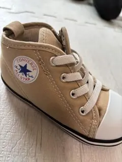 コンバース　ALL STAR 14センチ　キッズ　ベージュ