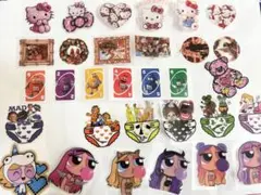 アメステ　いろいろバラとシート1枚目と２枚目のまとめ売り　おすそ分けセットシール