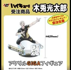 アクリルGIGAフィギュア 月島蛍 ハイキュー‼︎ - メルカリ