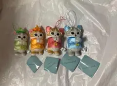 新品未使用 全4種セット mofusand チャイナにゃんマスコット①
