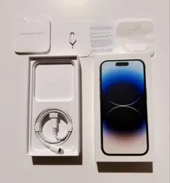 iPhone 14 Pro 箱と付属品のみ
