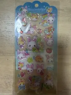 クラックス　ドロップジェリーシール　フワフワらびちゃん　平成