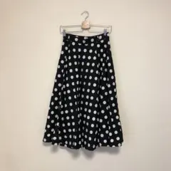 Dot and Stripes ドット柄フレアスカートのサムネイル