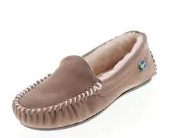 モカシン フラットシューズ