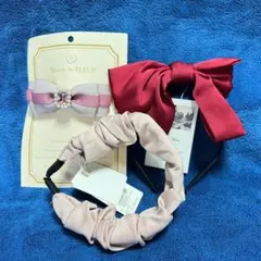 ◆未使用☆Maison de FLEUR☆ヘアアクセ3点セット☆91