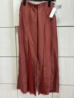 匿名送料込　新品★ヤマダヤ　FENNELフェンネル　　パンツ　レンガ　ワイド