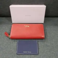 サマンサタバサ 長財布&カード入れ 赤 紺色 箱付き