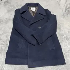 nano & CO ネイビー Pコート 36