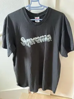 Supreme 3Dロゴプリント Tシャツ ブラック　M