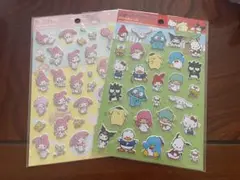 【即購入⭕️】サンリオキャラクターズ　ペタペタシール　2点セット