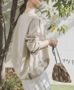 アーバンリサーチドアーズ リネンタックプルオーバー